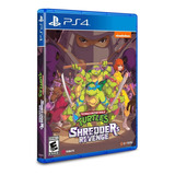 Tortugas Ninja Shredder's Revenge Nuevo Fisico Sellado Ps4