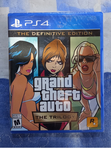 Juego Físico Gta Trilogy Original Nuevo Sellado Ps4