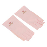 Guantes Para Manicura, Lámpara De Uñas, Protección Uv, Elást