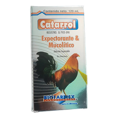 Catarrol Im Inyectable 120ml Biofarmex Para Gallos | Meses sin interés