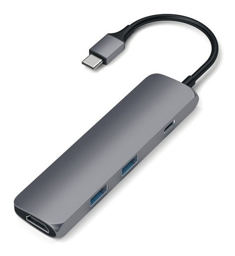 Hub Adaptador Satechi Slim Usb-c A Usb-a - Hdmi 4k