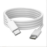 Cable Datos Usb Doble Tipo C Para Xiaomi Huawei Motorola 2mt