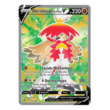 Carta Pokémon Decidueye Hisui V Full Art Estrelas Radiantes