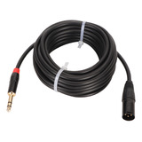 Cable Xlr A Trs De 1/4 De Pulgada, Balanceado, Conector De U