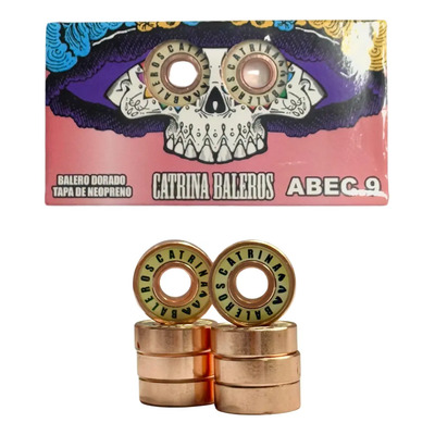 Jgo. 8 Baleros Catrina Abec 9 Rosa Skate, Patines Scooters | Meses sin interés