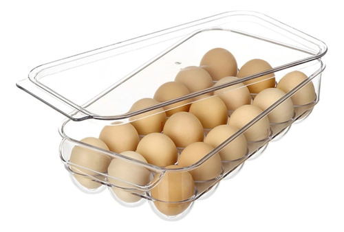 Huevera Organizador Para Refrigerador Recipiente 18 Huevos