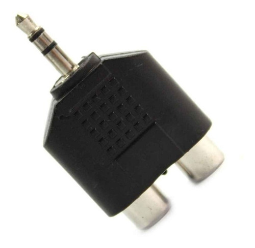 Adaptador Plug 3.5mm Stereo A 2 Jack Rca Tv Audio Envios