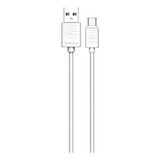 Cable Tipo C Carga Rapida 1 Metro Joyroom Jr-s118 Ce Rohs Fc Color Blanco