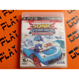 Sonic & All-stars Transformed Ps3 (leer Descripción) Físico