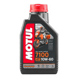 Aceite Moto 4t 7100 10w60 100% Sintetico Motul 1l