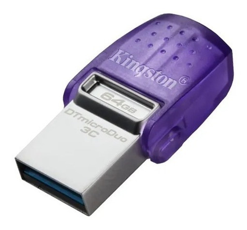 Pen Drive Kingston Datatraveler Microduo 64gb Usb 3.2 Tipo-c