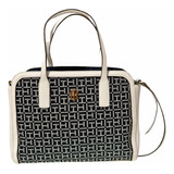 Bolsa Tommy Hilfiger Para Dama Blanco Y Negro