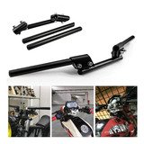 Manubrio Deportivo Moto Metalico Universal Posiciones 3 Pcs 