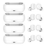 Auriculares In Ear Qcy Inalambrico Bluetooth Con Funda X4 