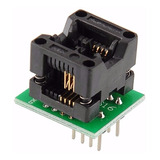 Adaptador Soic 8 A Dip8 200mil Ch341a Memorias Eeprom