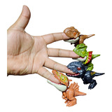 Paquete De 4 Juguetes Dinosaurios Que Muerden Los Dedos