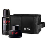 Kevin Black Neceser Perfume Edt 60ml + Desodotante 150ml