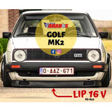 Spoiler Lip A2 Golf Jetta Mk2 16 V Plástico Spoiler