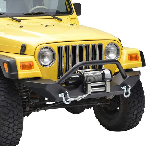 Defensa De Jeep Wrangler Yj Tj 1988-2006  Acero Rock Crawler