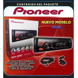 Estéreo Pioneer Mvh 285bt Con Usb Y Bluetooth