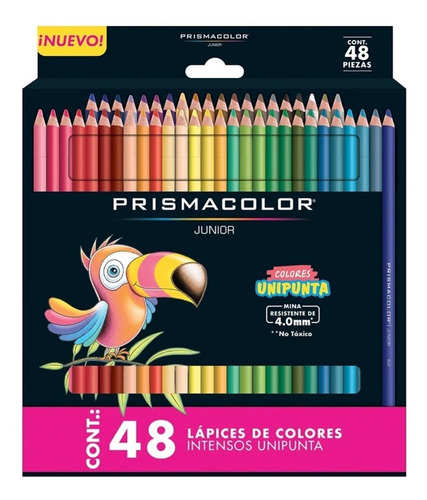 Lápices De Colores Prismacolor Junior Caja Con 48 Piezas Ful