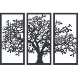 Cuadro Decorativo Arbol De La Vida 6 Mm Hogar Pared 90x135cm