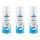 Steren Paquete 3pz Alcohol Isopropílico Aerosol Lim-alh 280