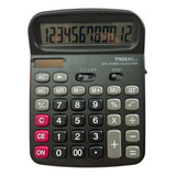 Calculadora De Mesa, Escritório 12 Dígitos Truly 836a-12