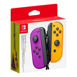 Joy Con Nintendo Switch  Morado Naranja Neon  Zona Norte 