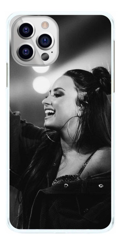 Capa De Celular Demi Lovato Preto E Branco Capinha