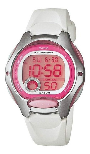 Reloj Mujer Casio Lw-200-7a Rosado Digital / Lhua Store