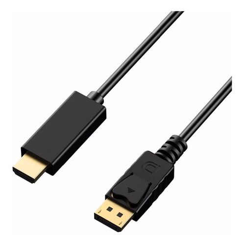 Adaptador Conversor Displayport X Hdmi Banhado 1,80 Metros