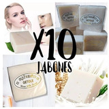 Jabon Leche Arroz Rice Soap Milk Antimanchas Aclara 10 Pzs