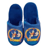 Pantuflas Sonic Niños Y Adultos Todas Las Tallas