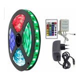 Fita Ultra Led 5050 Rgb 300 Leds Prova Dágua Rolo 5 Metros