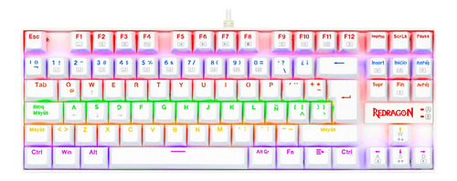 Teclado Mecanico Redragon Kumara K552 Sw Red K552w-kr Sp-red