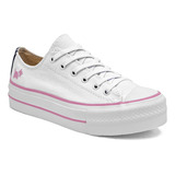 Tenis Plataforma Mujer Ferrioni Blanco 125-138