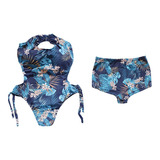 Kit Moda Praia Casal - Sunga Boxer + Maiô Engana Mamãe