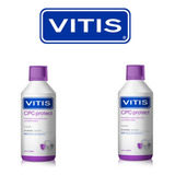 Enjuague Vitis Cpc Protect 500 Ml Pack X2 Unidades