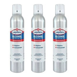 Pack 3 Alcohol Aerosol 350 Ml Sanyfarm