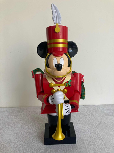 Balde Decorativo De Pipoca Mickey Natal Disney