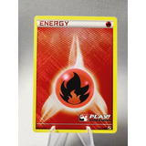 Cartas Pokemon Fire Energy Holo League Promo