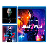 John Wick 1 2 3 Trilogia Paquete Peliculas Blu-ray