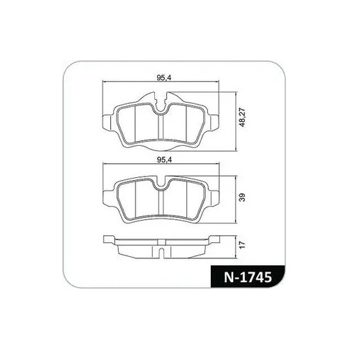 Pastillas De Freno Cobreq Mini Cooper R56 C/sensor Traseras Foto 2