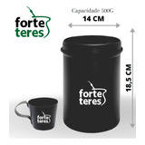 Kit Porta Erva Para Terere Preta 500g