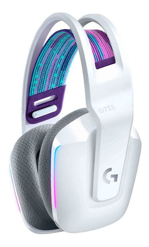 Audifonos Gaming Logitech G733 Blanco Inalámbricos