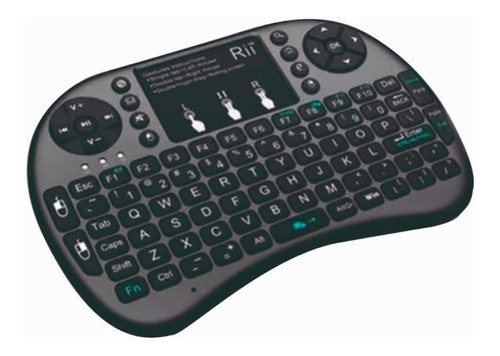 Mini Teclado Inalámbrico Touchpad Smart Televisor Computador