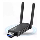 Adaptador Antena Wifi Inalámbric Usb3.0 1300mbps Doble Banda