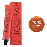 Igora Royal Tono 8-77 - mL a $398