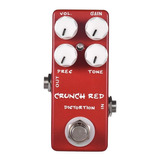 Pedal De Guitarra Mosky Crunch Red Distortion